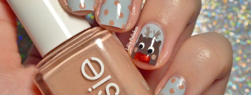 Christmas nails - Noël - Rudolph reindeer (3)