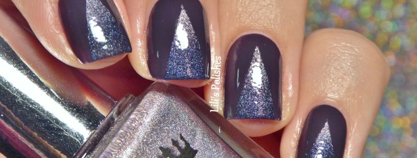 Tape nail-art - Gradient Triangles A England (3)